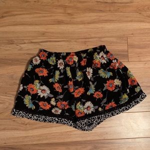 Floral shorts